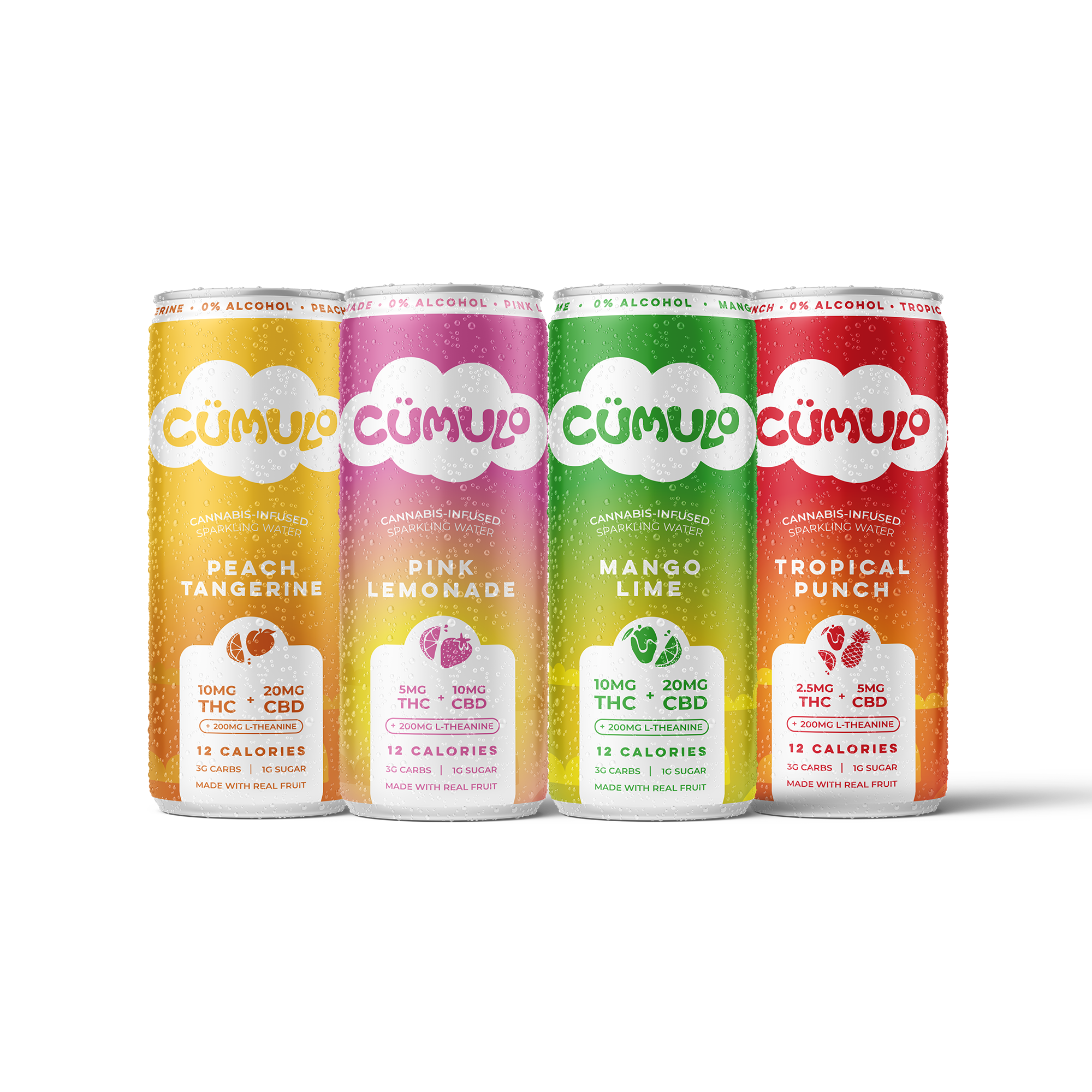 Cümulo Discovery pack with 4 classic flavors